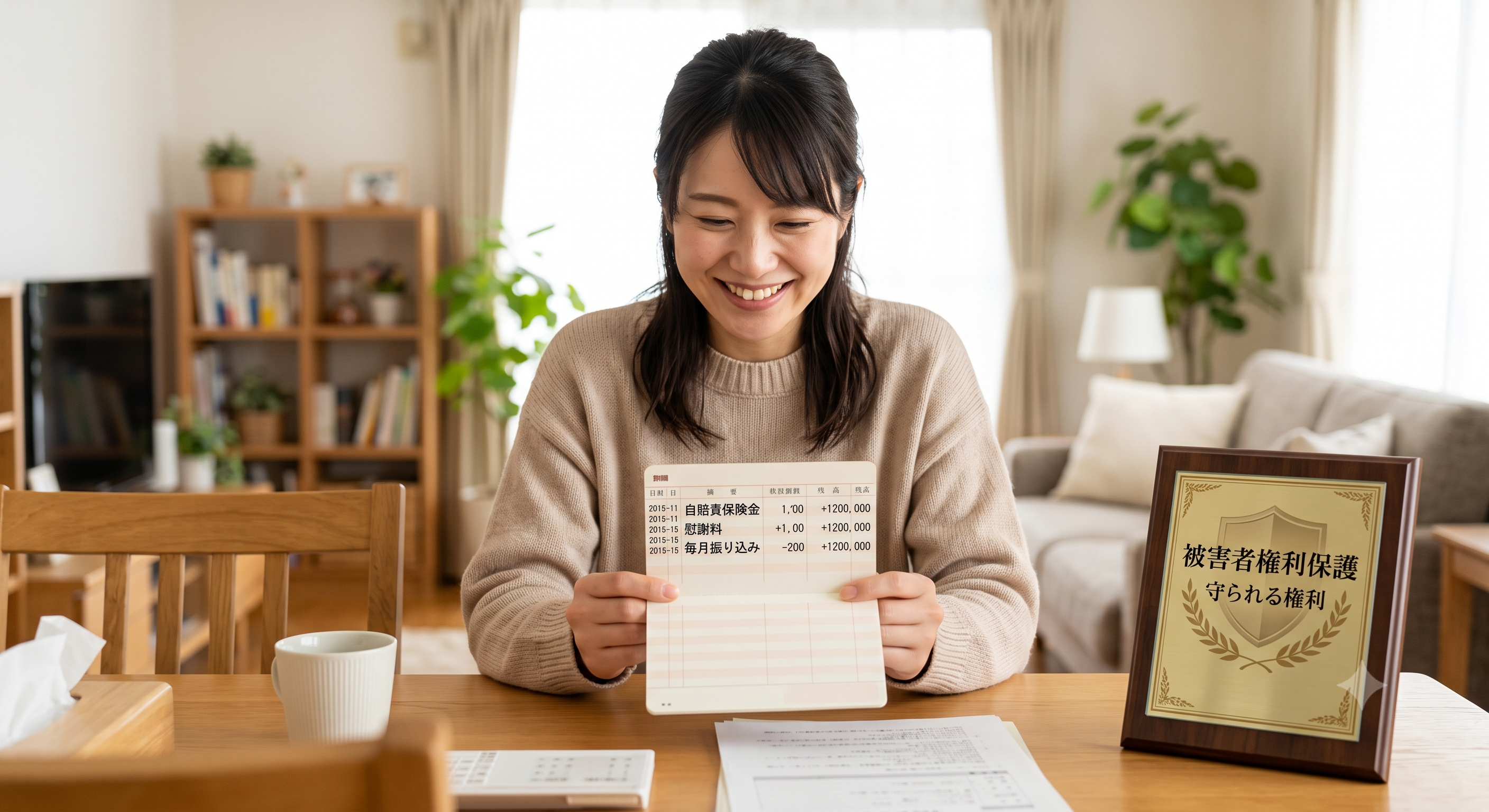 被害者請求のメリットを表すイメージ画像